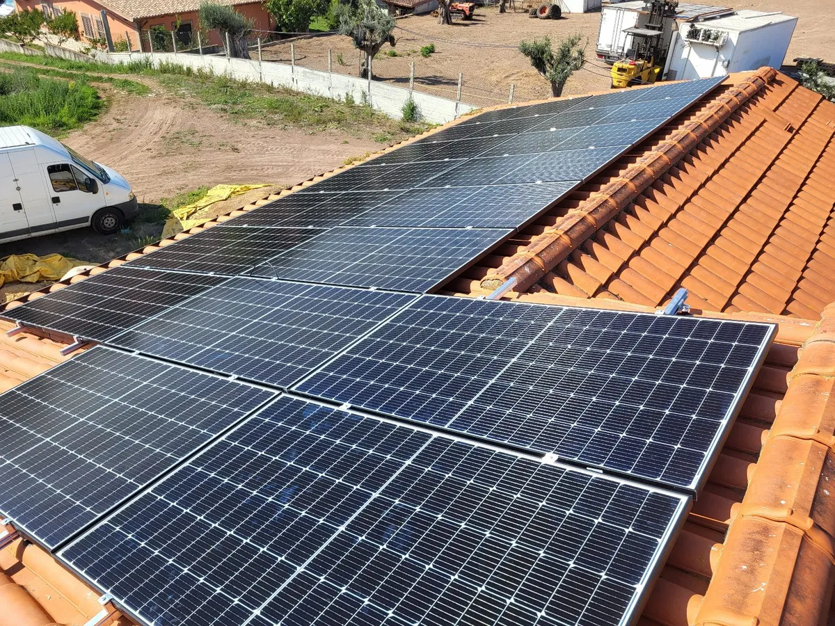 Impianto fotovoltaico installato